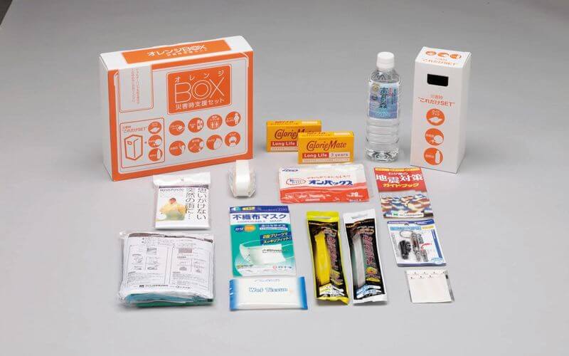 従業員1人当たりの災害対策用品(備蓄品)の種類と量