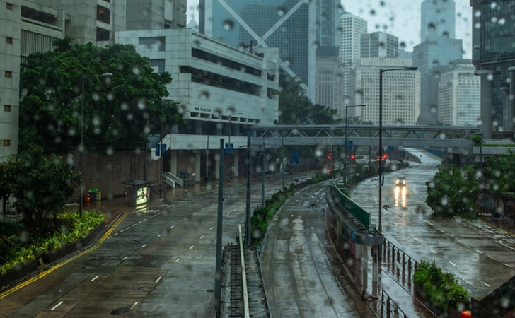 台風接近時の企業や従業員のリスク