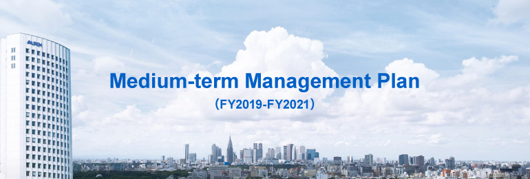 Medium-term Management Plan (FY2019-FY2021)