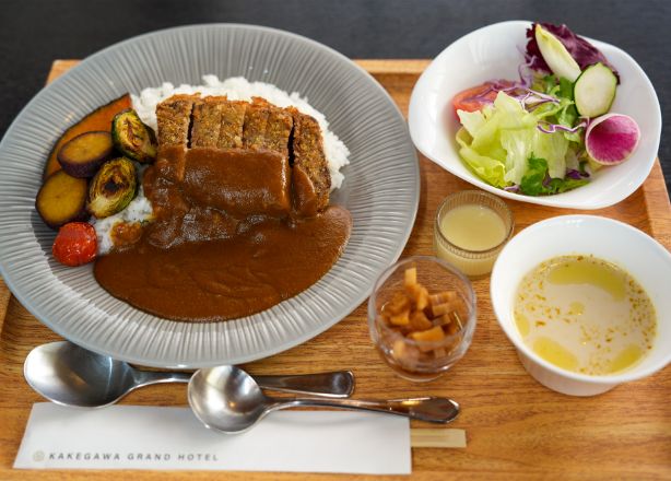 掛川牛内ももの牛カツカレー 