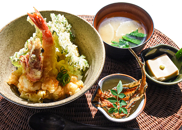 彩り天丼～和歌の浦～