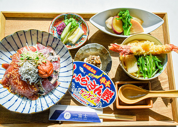 けんけんかつお食べ比べ丼 