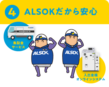 4. ALSOKだから安心