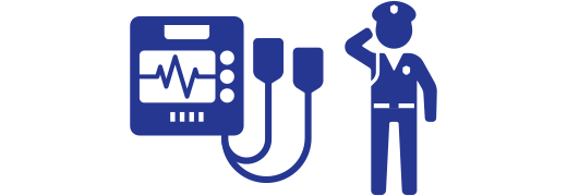 AEDの設置管理や救急講習の実施