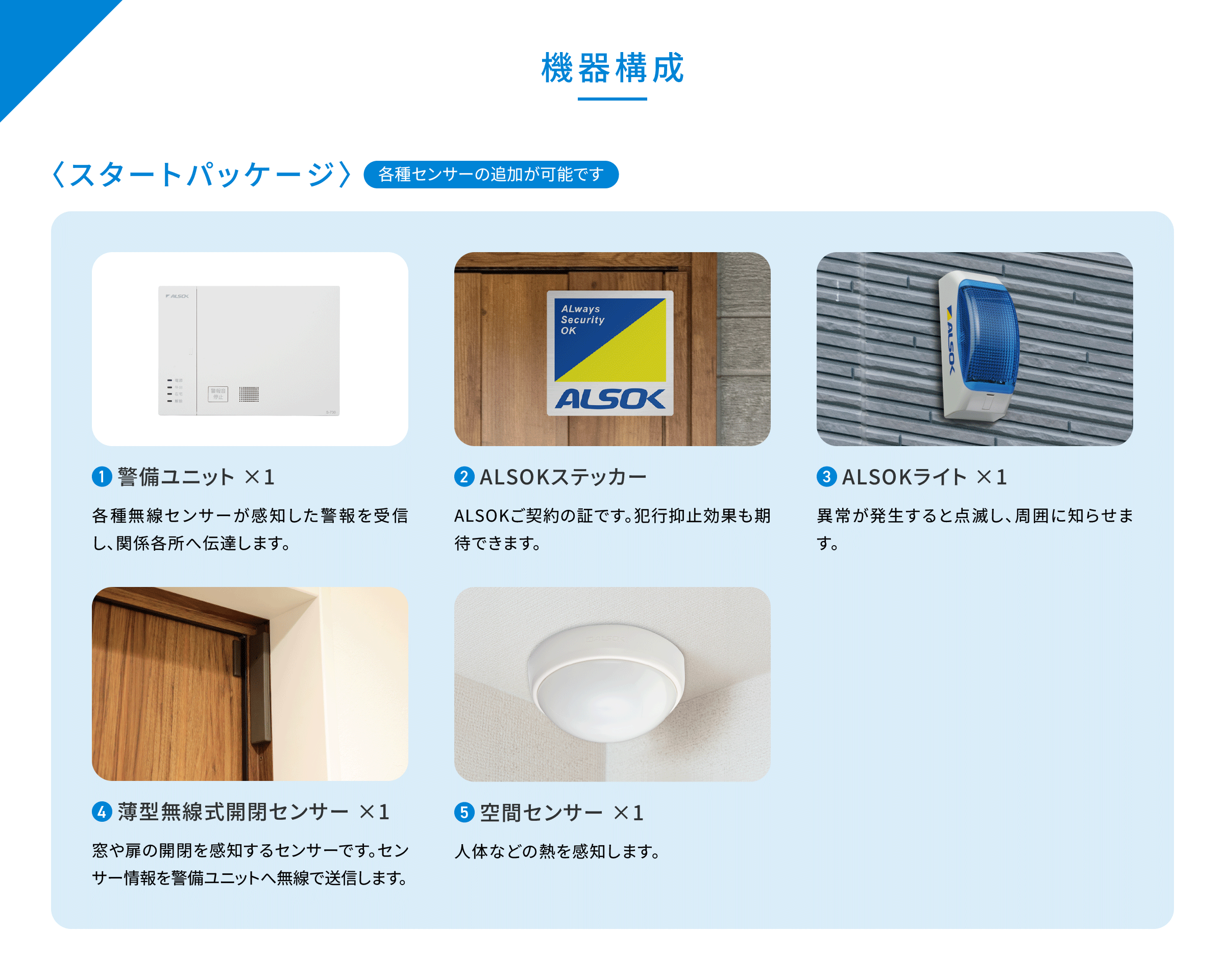 機器構成