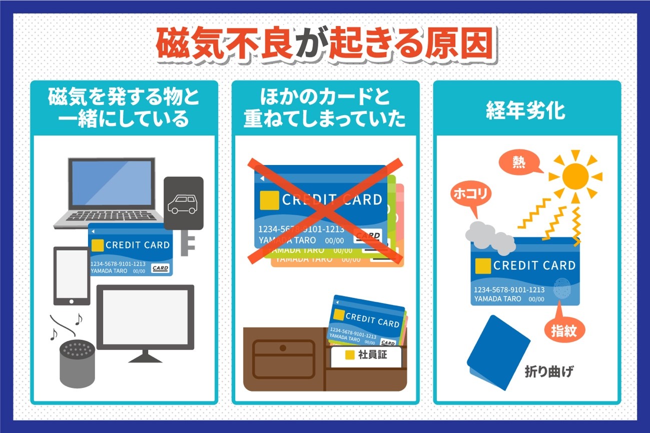 カードの磁気を守る方法は？