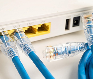 有線ルーターのイメージ