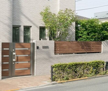 クローズ外構のイメージ