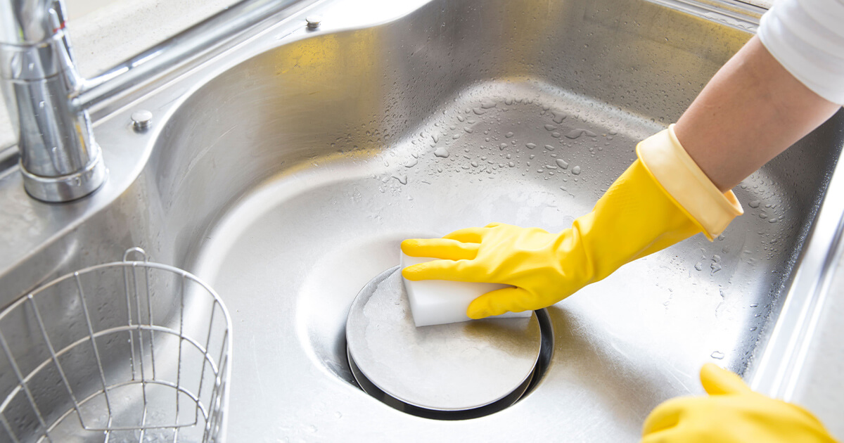 しつこいシンクの水垢の落とし方とは?