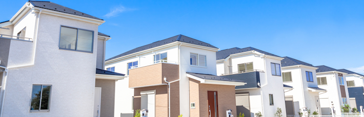 複数の一戸建て住宅
