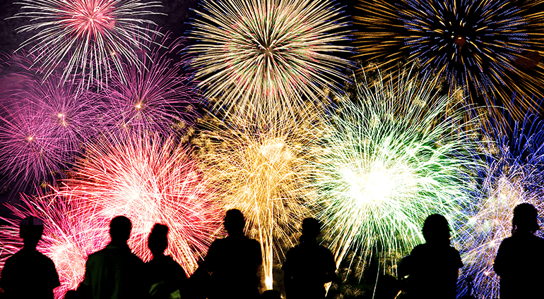 夏のイベント（花火大会、夏祭り、フェス）では熱中症や混雑による事故に注意